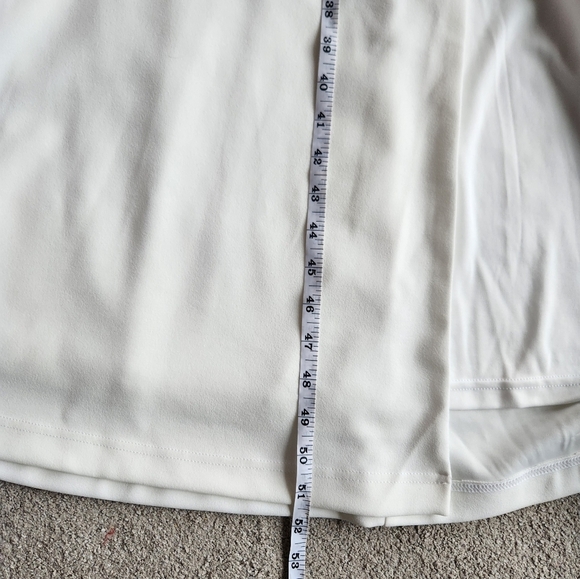 Lulus Off White Formal Grad Prom Off Shoulder Slit Dress Size XS - Picture 8 of 12